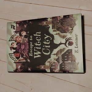 Escape To The Witch City Children Novel Fiction Book By E. Latimer